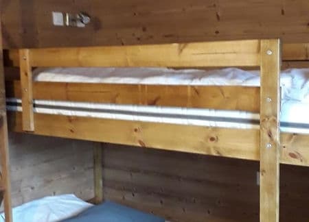 Chambre avec lits superposes