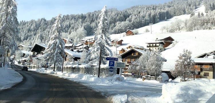 Village des Gets en hiver